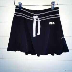Fila Sport Black & White Golf/Tennis Skort (XS) Sporty Shorts Classic